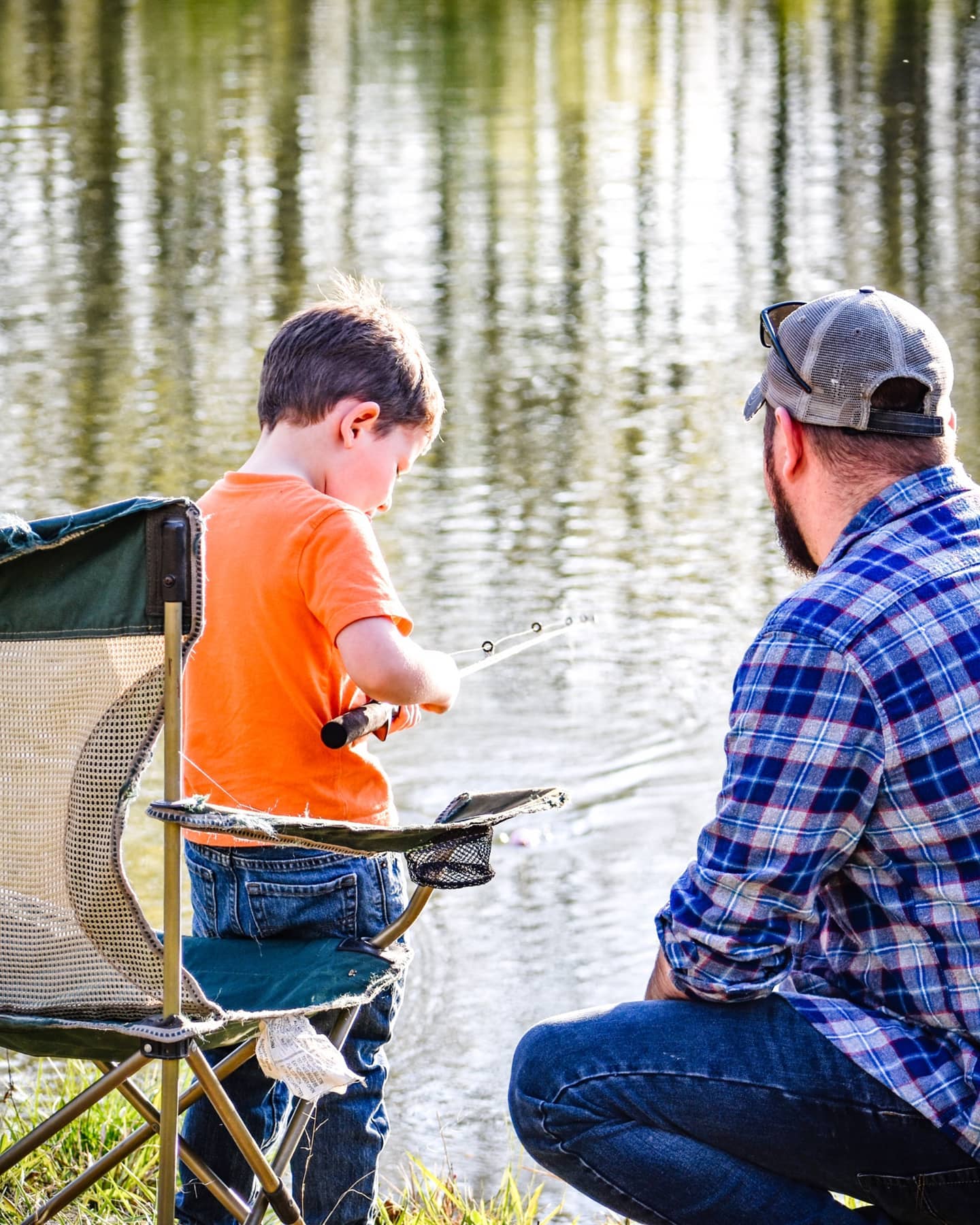 Fishing with son